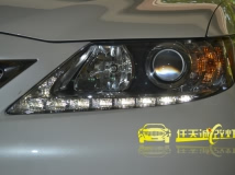 凌志ES350 升级RX350原装位双光透镜 凌志专用黑电装安定