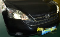本田CRV 车灯改装Q5原装小糸双光透镜、全新飞利浦D1S氙气灯泡、松下安定器