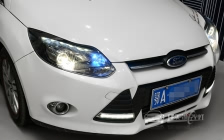 福特福克斯 车灯升级海拉5双光透镜、全新欧司朗CBI D1S灯泡、澳兹姆安定器、ST内芯