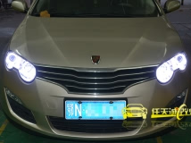 [潜江改灯]荣威550改装Q5双光透镜、光普氙气灯、4天使眼