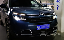 雪铁龙天逸C5 AIRCROSS大灯改装升级 米石M2性能版LED双光透镜