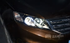 陆风X5 车灯改装原厂小糸Q5双光透镜、飞利浦 D1S氙气灯泡、白色光导天使眼