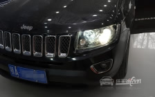 Jeep指南者 车灯升级上海小糸Q5双光透镜、全新飞利浦XV氙气灯泡、澳兹姆安定器
