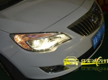 别克英朗XT 改装奥迪Q5原厂小糸双光透镜美标13款 小糸安定器