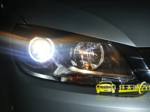 [武汉途安]改装海拉5双光透镜、欧司朗D1S CBI灯泡、宝马安定器、光导天使眼