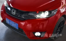 本田飞度 车灯改装原厂小糸Q5欧标双光透镜、飞利浦XV 4800K氙气灯泡
