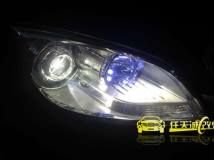 英朗GT 改装Q5双光透镜、欧司朗D1S灯泡、法雷奥安定器
