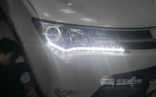 丰田RAV4 车灯升级德国海拉5双光透镜、全新飞利浦XV氙气灯泡、全新欧司朗安定器、泪眼