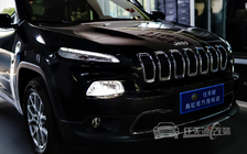Jeep自由光大灯改装 欧司朗CLC双光透镜氙灯组合车灯升级套装